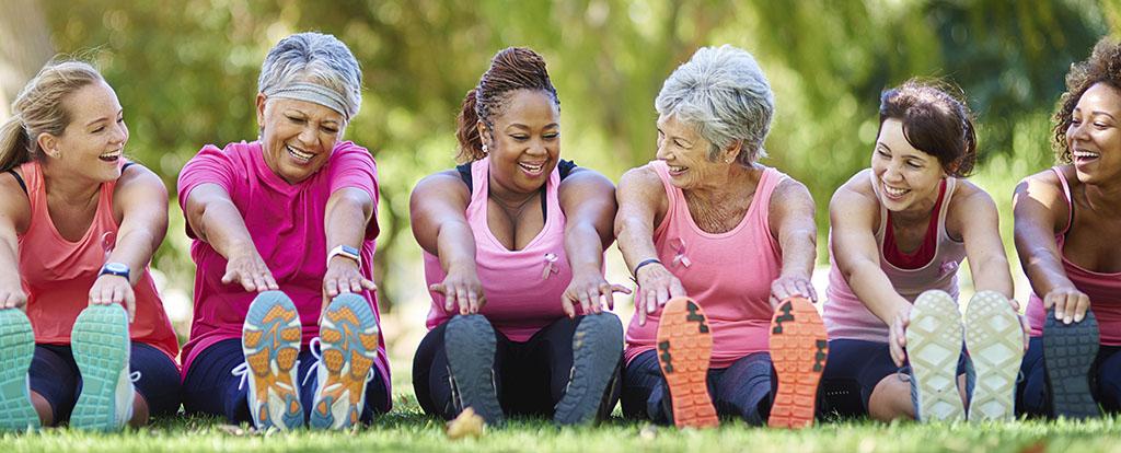 Group of Seniors Excercising